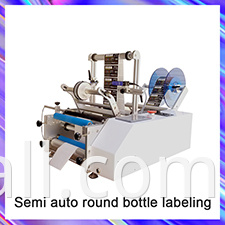 Small Capacity Manual Round Bottle wine/water bottle MT-50 Labeling Machine /label machine